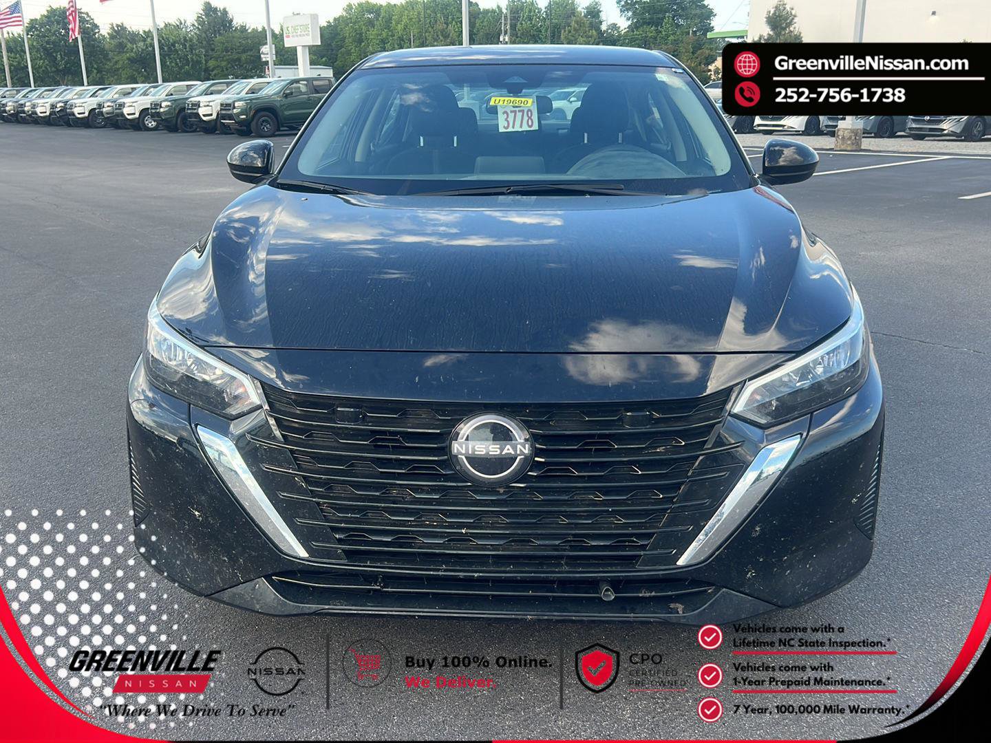 Certified 2025 Nissan Sentra SV w/ Trunk Package FWD image 1