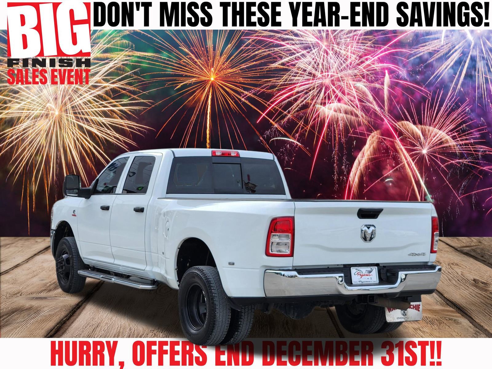 Used 2024 RAM 3500 Tradesman w/ Chrome Appearance Group image 4