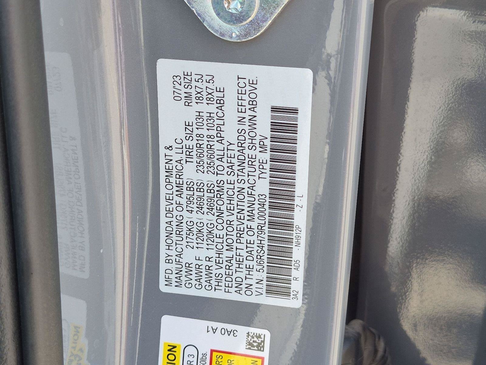 Certified 2024 Honda CR-V EX-L image 21
