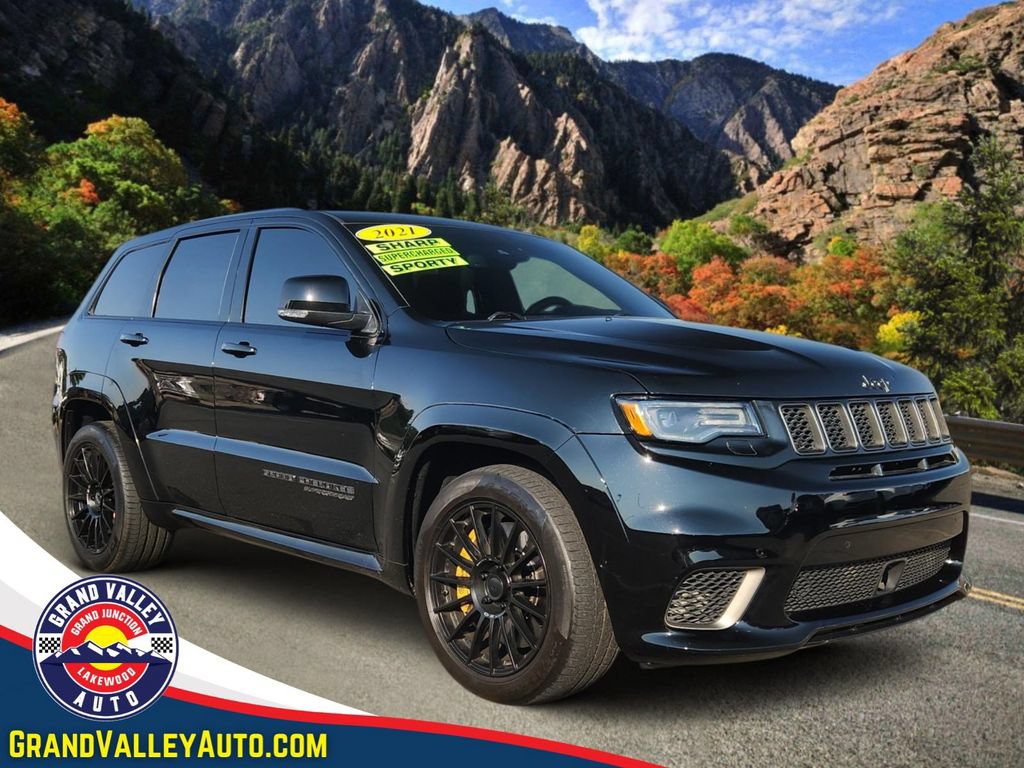 Used 2021 Jeep Grand Cherokee Trackhawk AWD/4WD image 1
