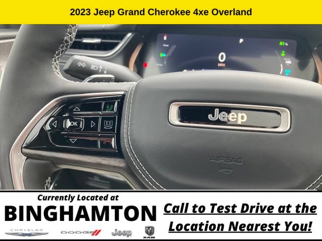 New 2023 Jeep Grand Cherokee Overland AWD/4WD image 15