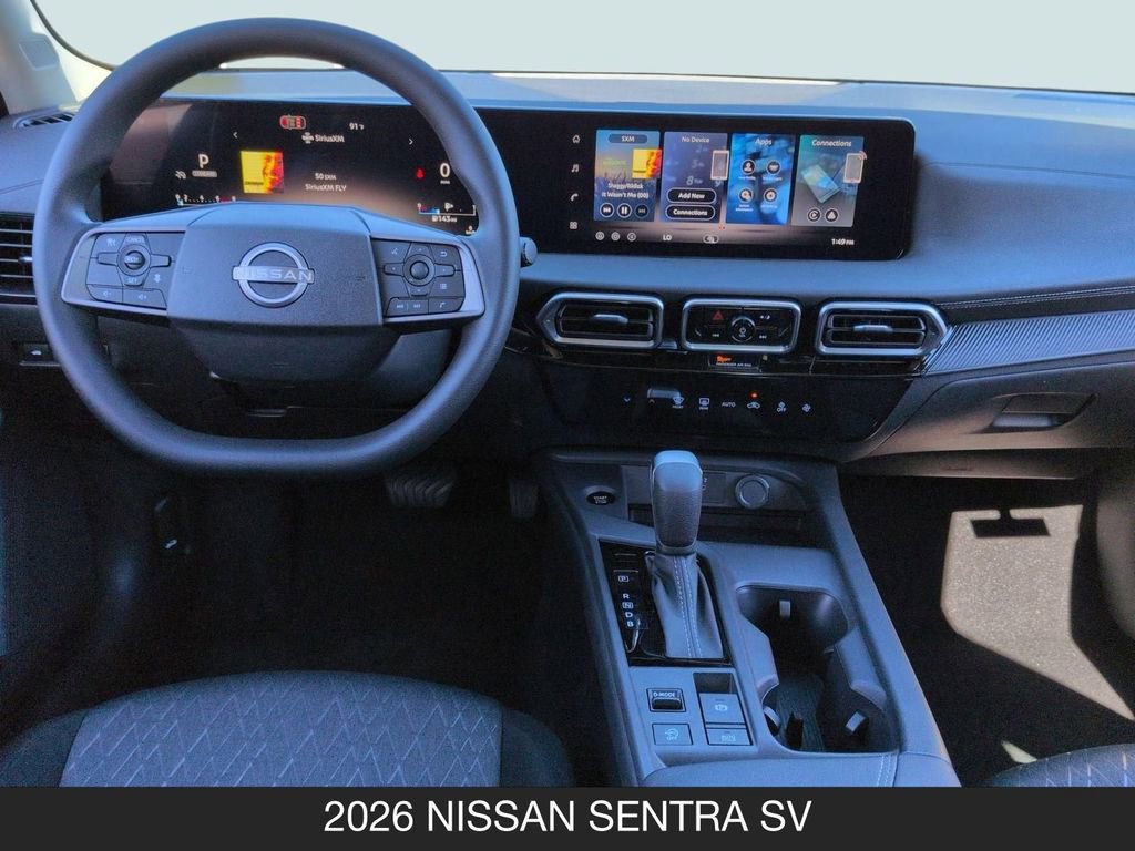 New 2026 Nissan Sentra SV w/ Floor Mat Package FWD image 13