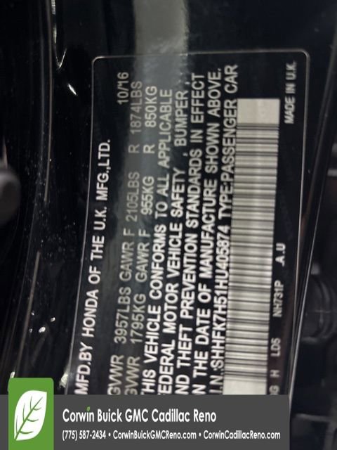 Used 2017 Honda Civic EX image 39