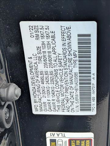 Used 2022 Honda CR-V EX-L image 16