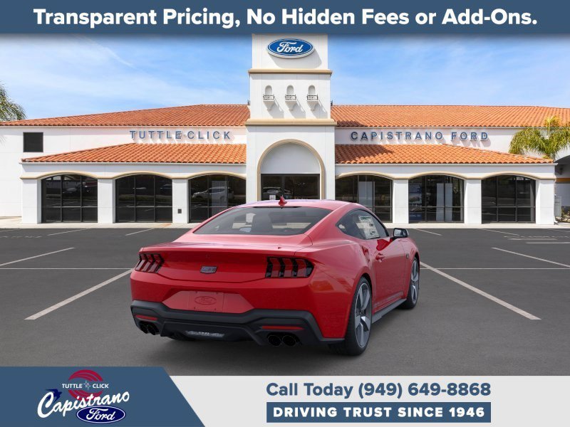 New 2025 Ford Mustang GT Premium w/ 60th Anniversary Package RWD image 8