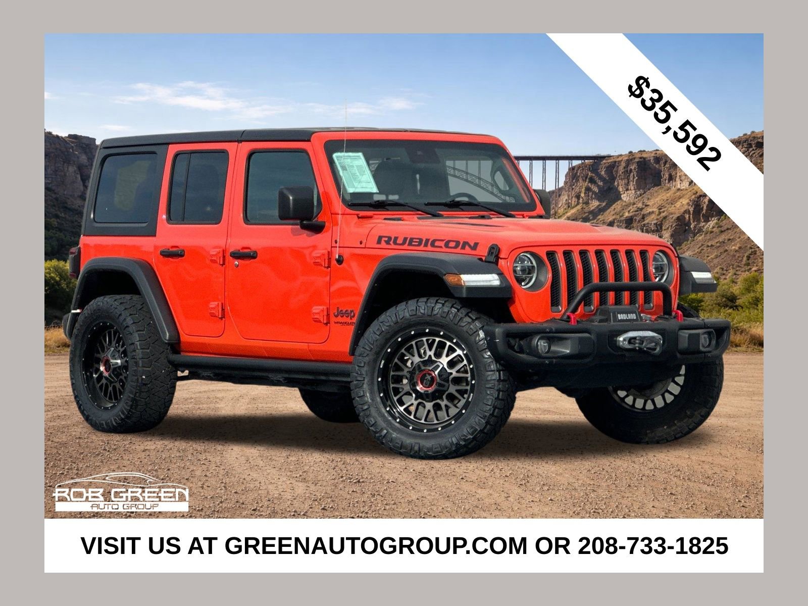 Used 2019 Jeep Wrangler Unlimited Rubicon AWD/4WD image 1