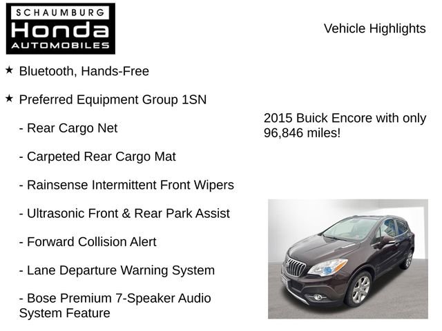 Used 2015 Buick Encore Premium w/ Experience Buick Package image 7