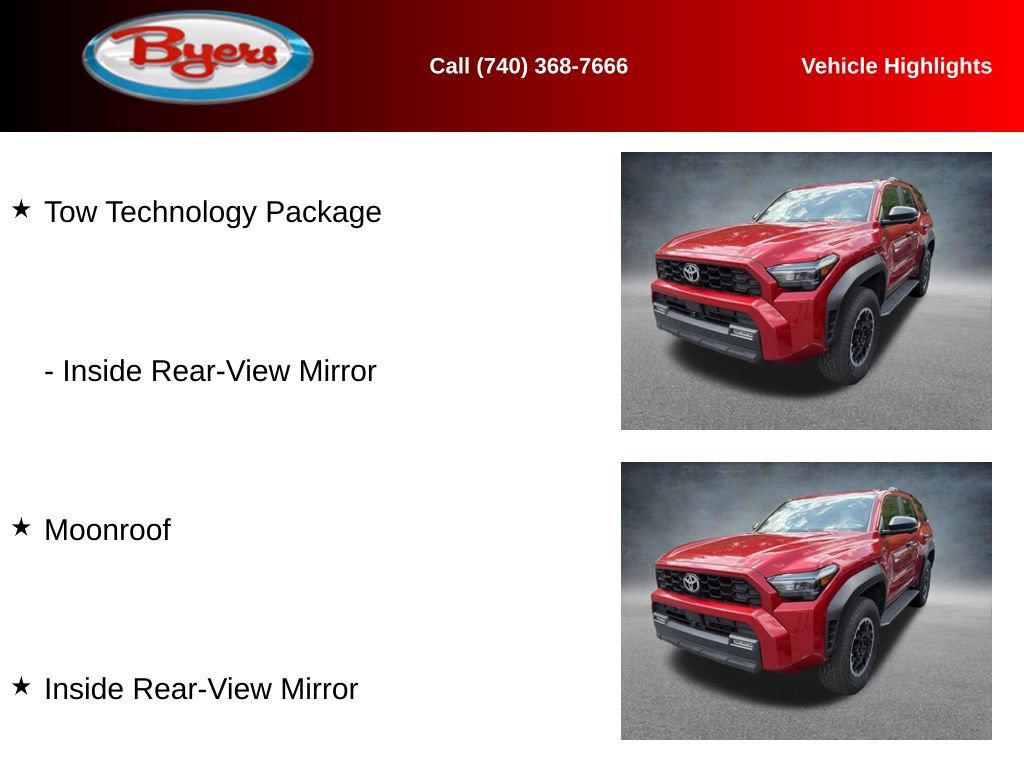 Used 2025 Toyota 4Runner TRD Off-Road Premium w/ Tow Technology Package AWD/4WD image 8
