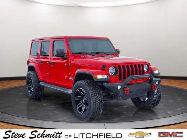 Used 2018 Jeep Wrangler Unlimited Sahara image 24