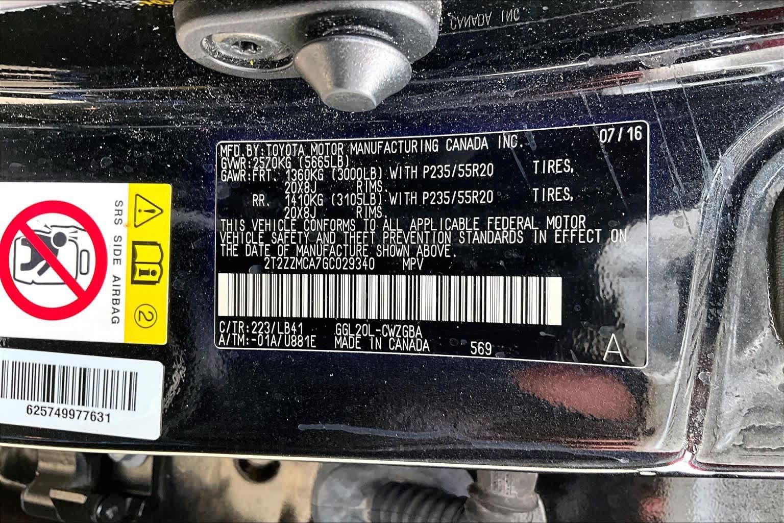 Used 2016 Lexus RX 350 FWD w/ Premium Package image 36