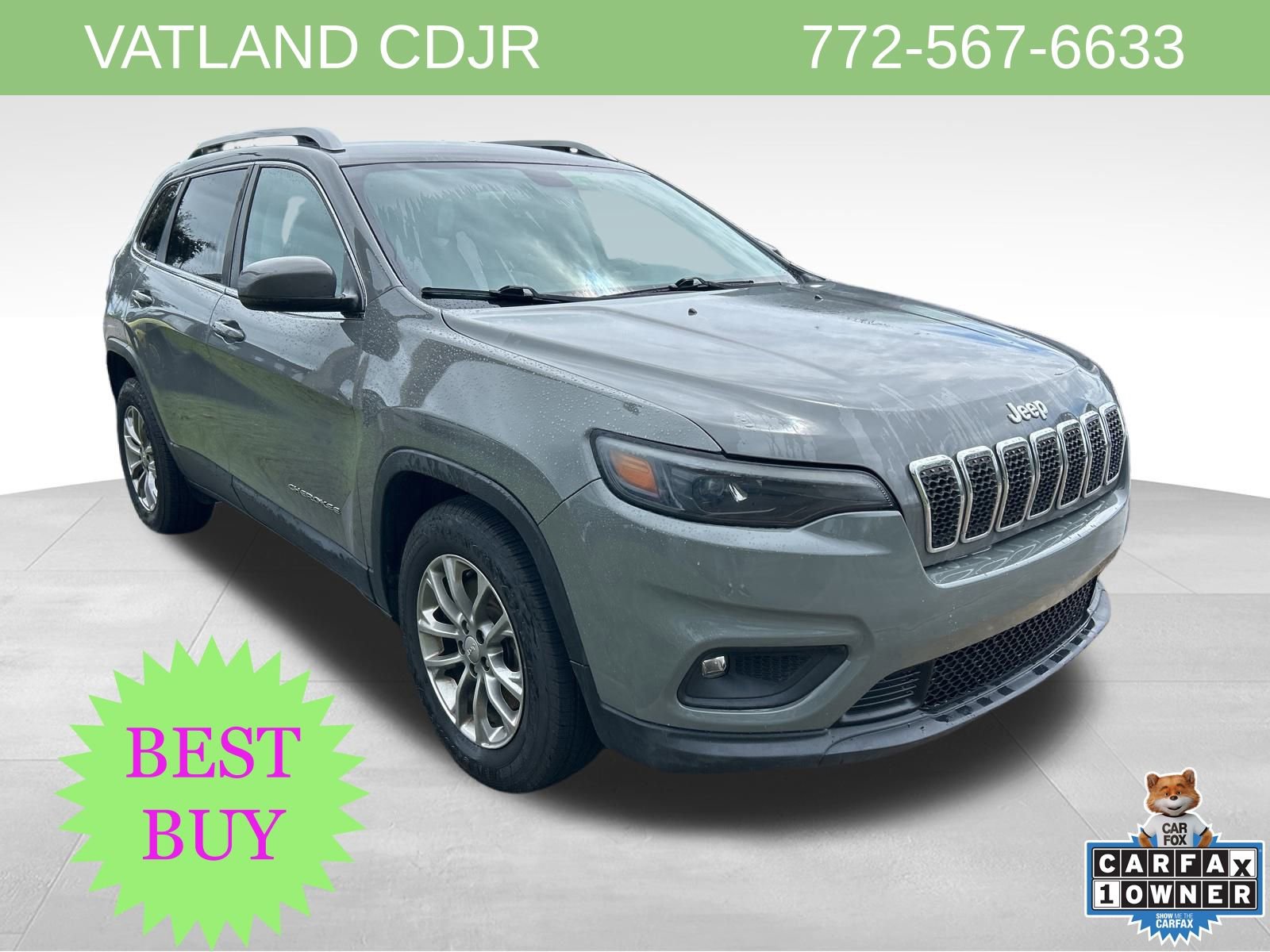 Certified 2020 Jeep Cherokee Latitude Plus