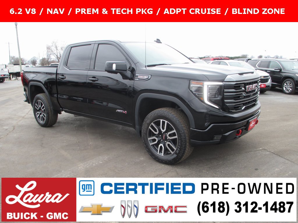 Certified 2022 GMC Sierra 1500 AT4 w/ AT4 Premium Package image 1