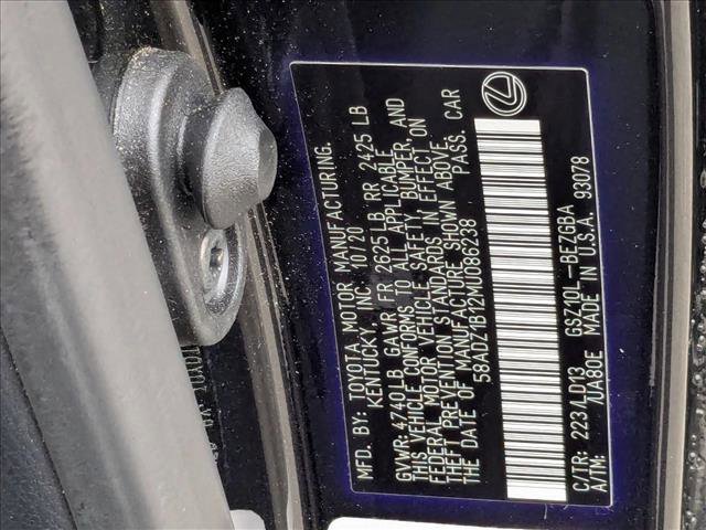 Used 2021 Lexus ES 350 w/ Premium Package image 23