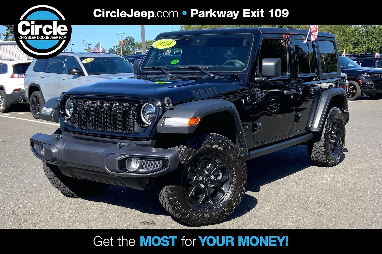 Certified 2024 Jeep Wrangler Unlimited Sport