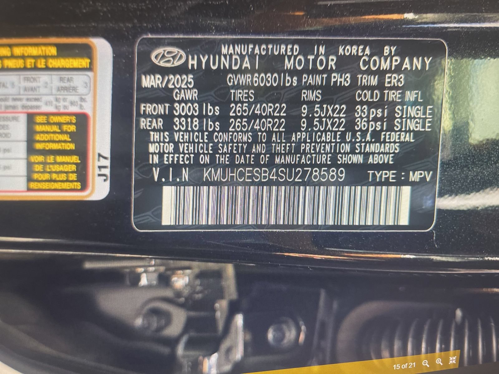 Certified 2025 Genesis GV80 2.5T Prestige AWD/4WD image 13