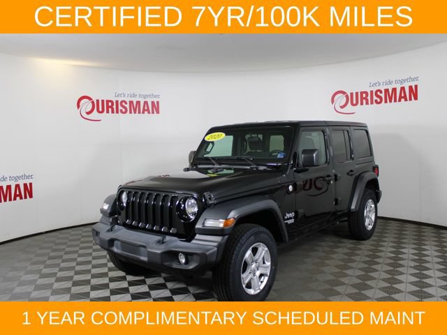 Used 2020 Jeep Wrangler Unlimited Sport S AWD/4WD image 2