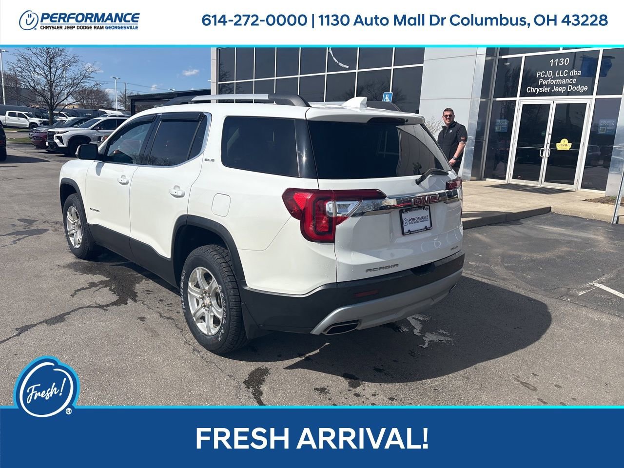 Used 2021 GMC Acadia SLE w/ Trailering Package image 6