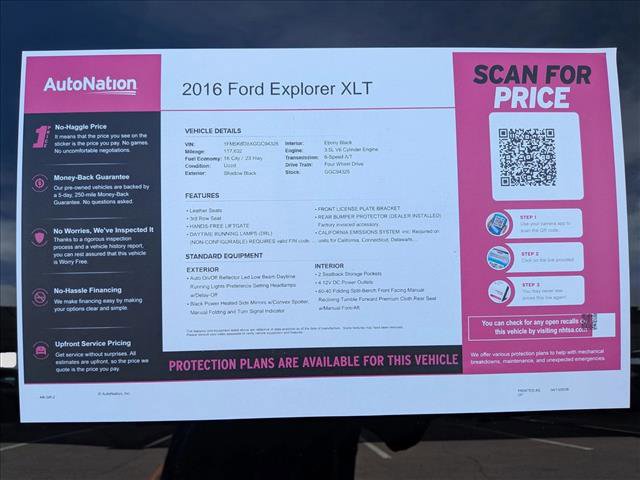 Used 2016 Ford Explorer XLT w/ Equipment Group 202A AWD/4WD image 23