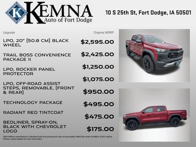 Used 2025 Chevrolet Colorado Trail Boss image 4