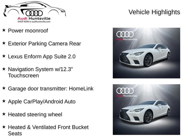 Used 2022 Lexus LS 500 w/ Accessory Package (Z2) image 12