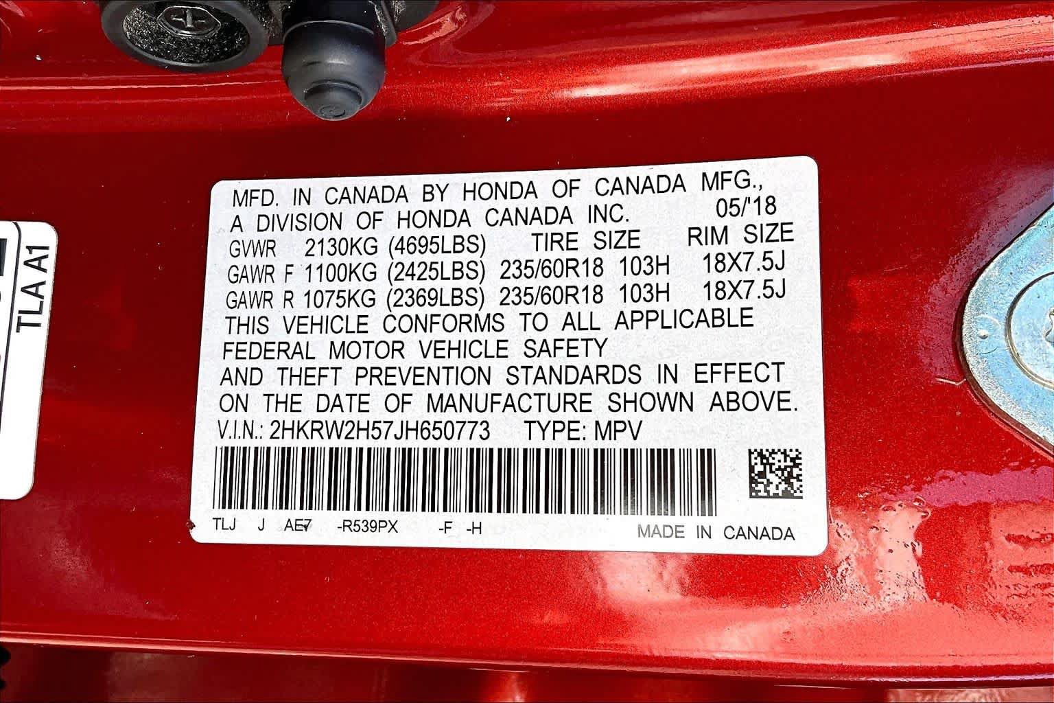 Used 2018 Honda CR-V EX image 36