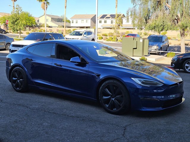 Used 2021 Tesla Model S Plaid AWD/4WD image 3