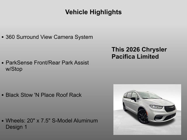 New 2026 Chrysler Pacifica Limited image 20