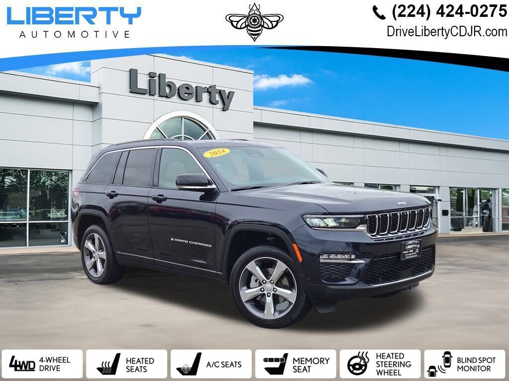 Certified 2024 Jeep Grand Cherokee Limited w/ Luxury Tech Group II