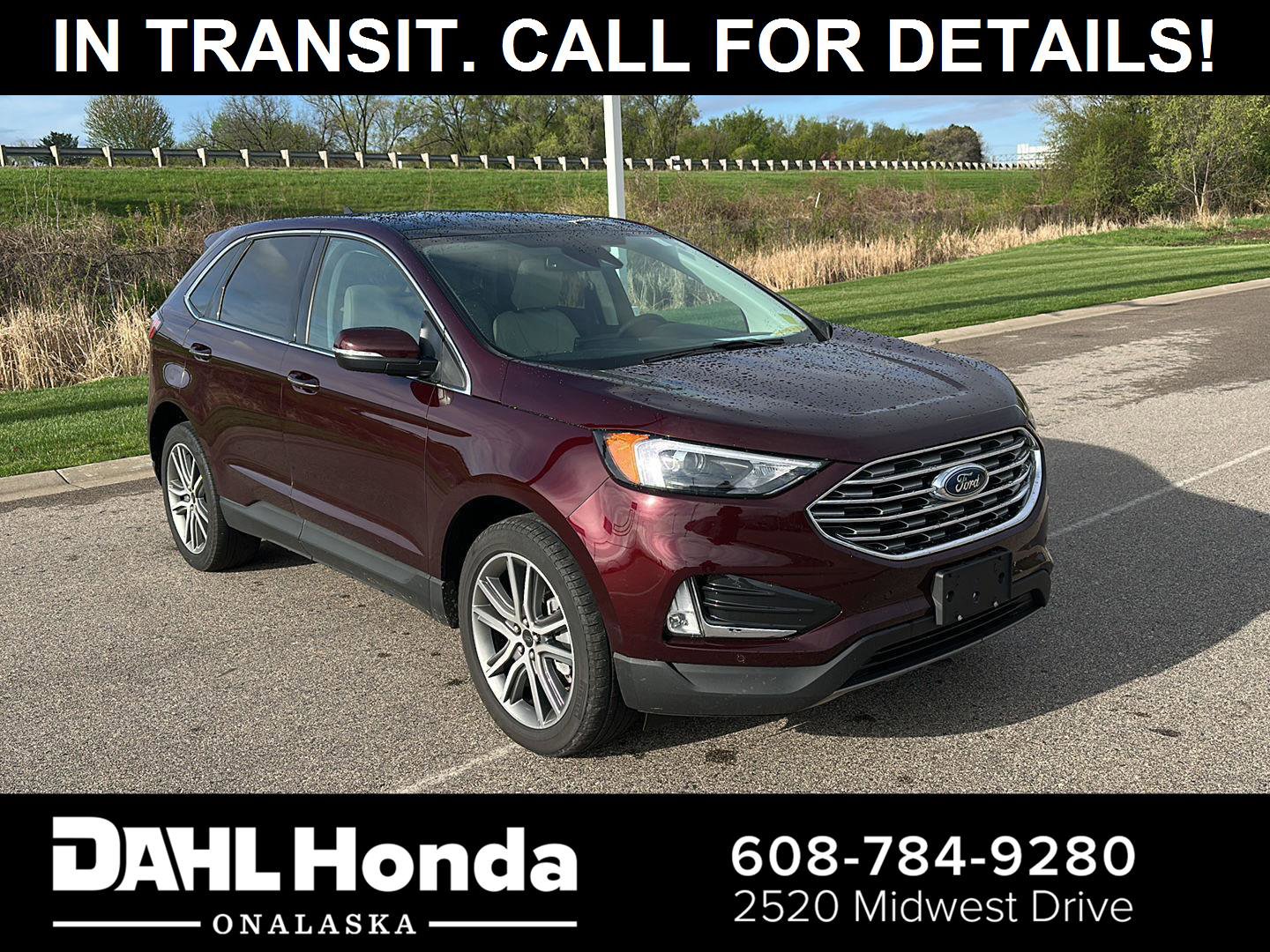 Used 2023 Ford Edge Titanium w/ Class II Trailer Tow Package