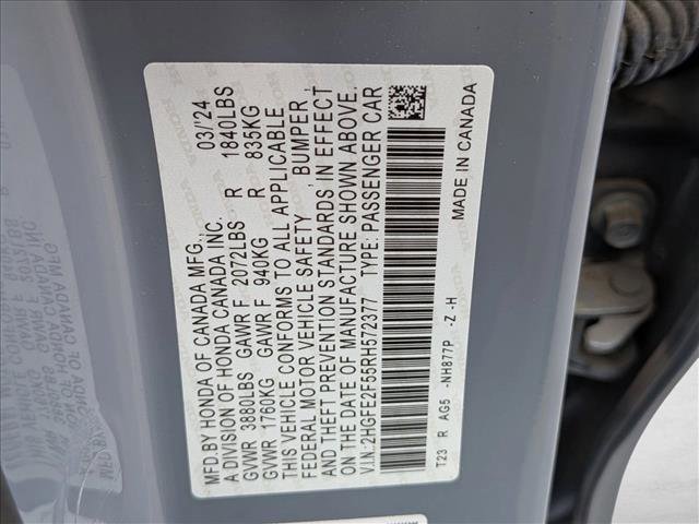 Used 2024 Honda Civic Sport image 22