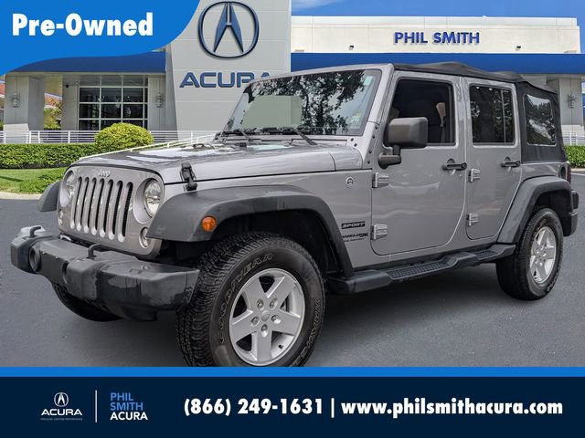 Used 2018 Jeep Wrangler Unlimited Sport S