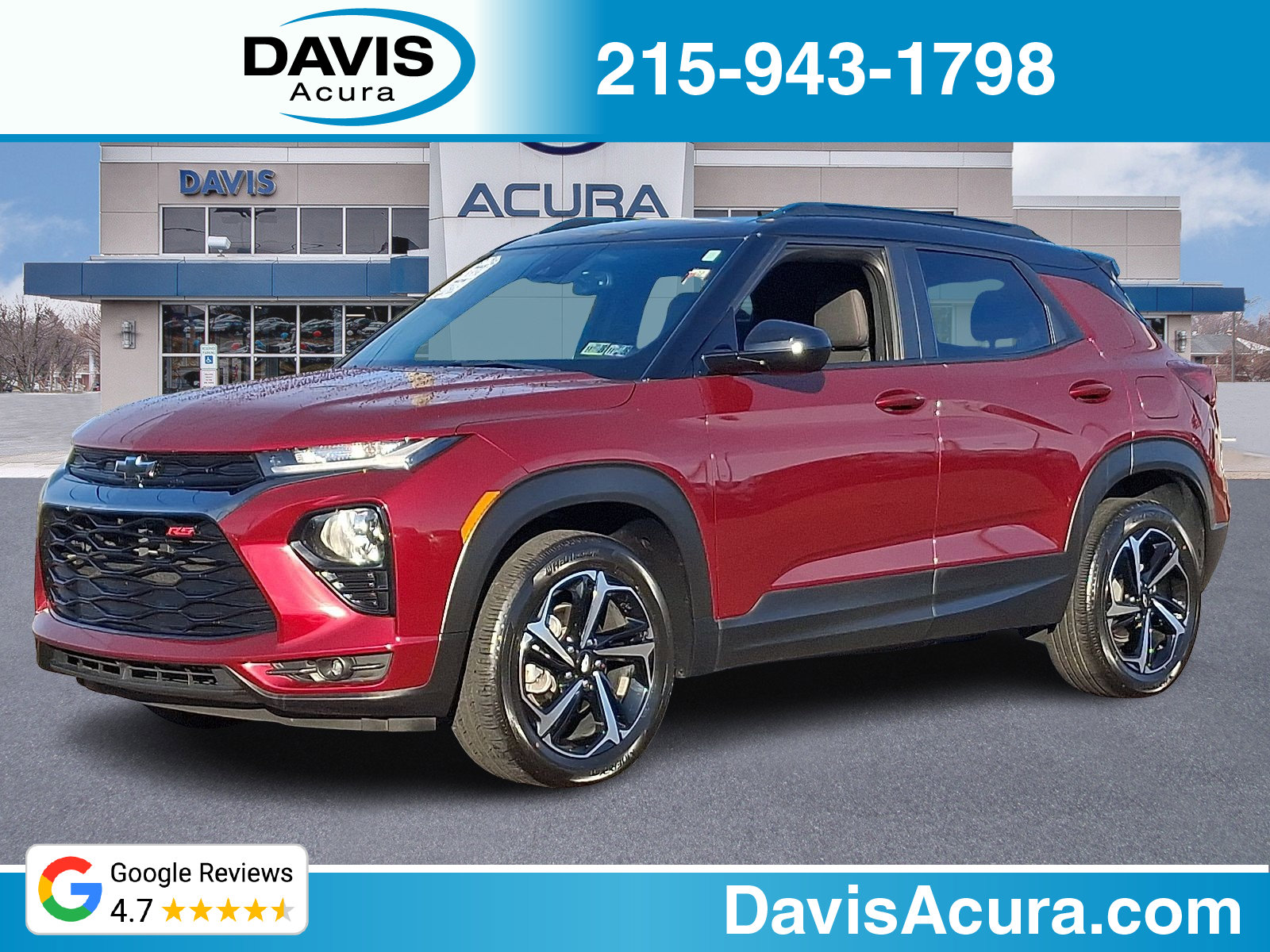 Used 2023 Chevrolet TrailBlazer RS w/ Convenience Package