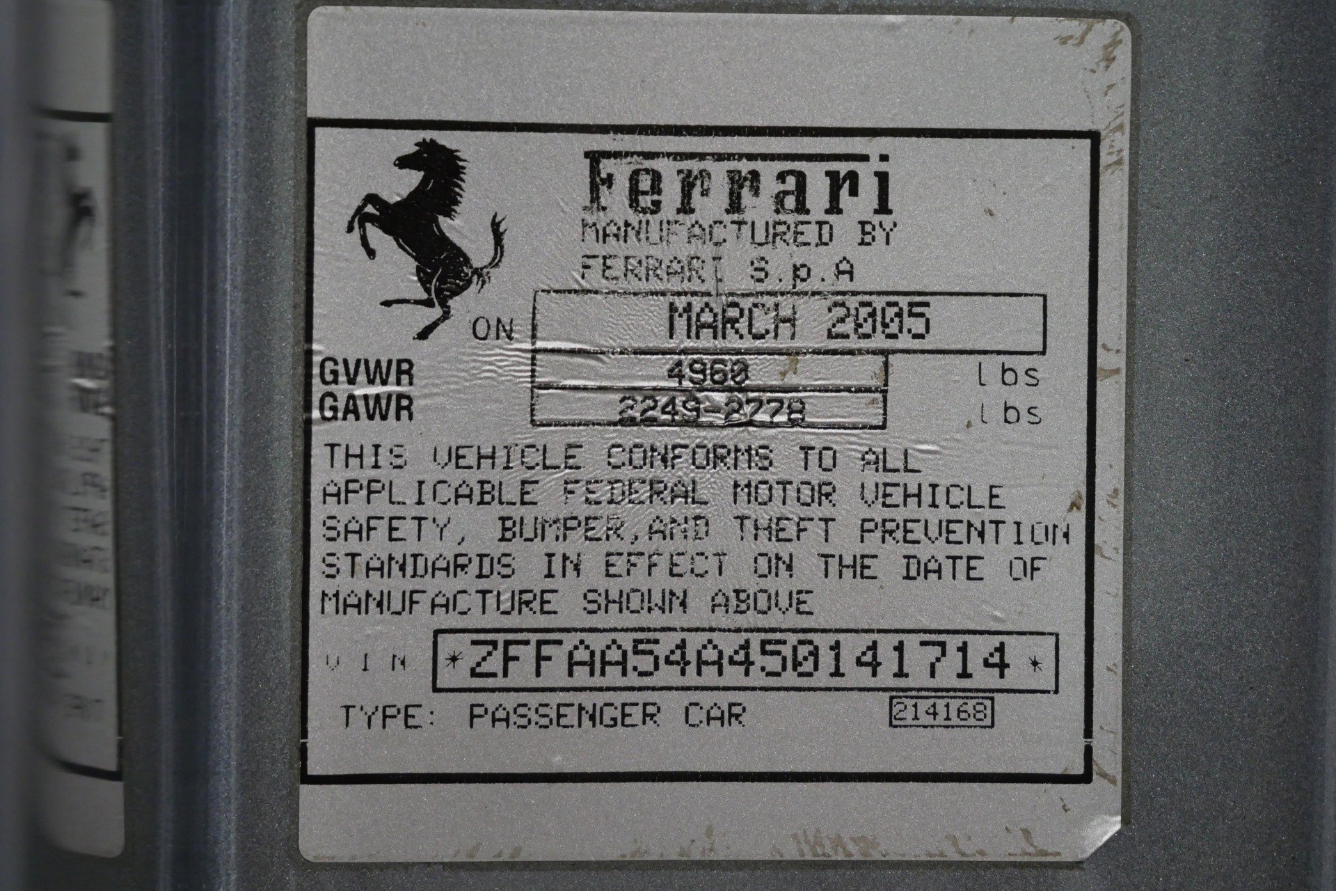 Used 2005 Ferrari 612 Scaglietti image 19