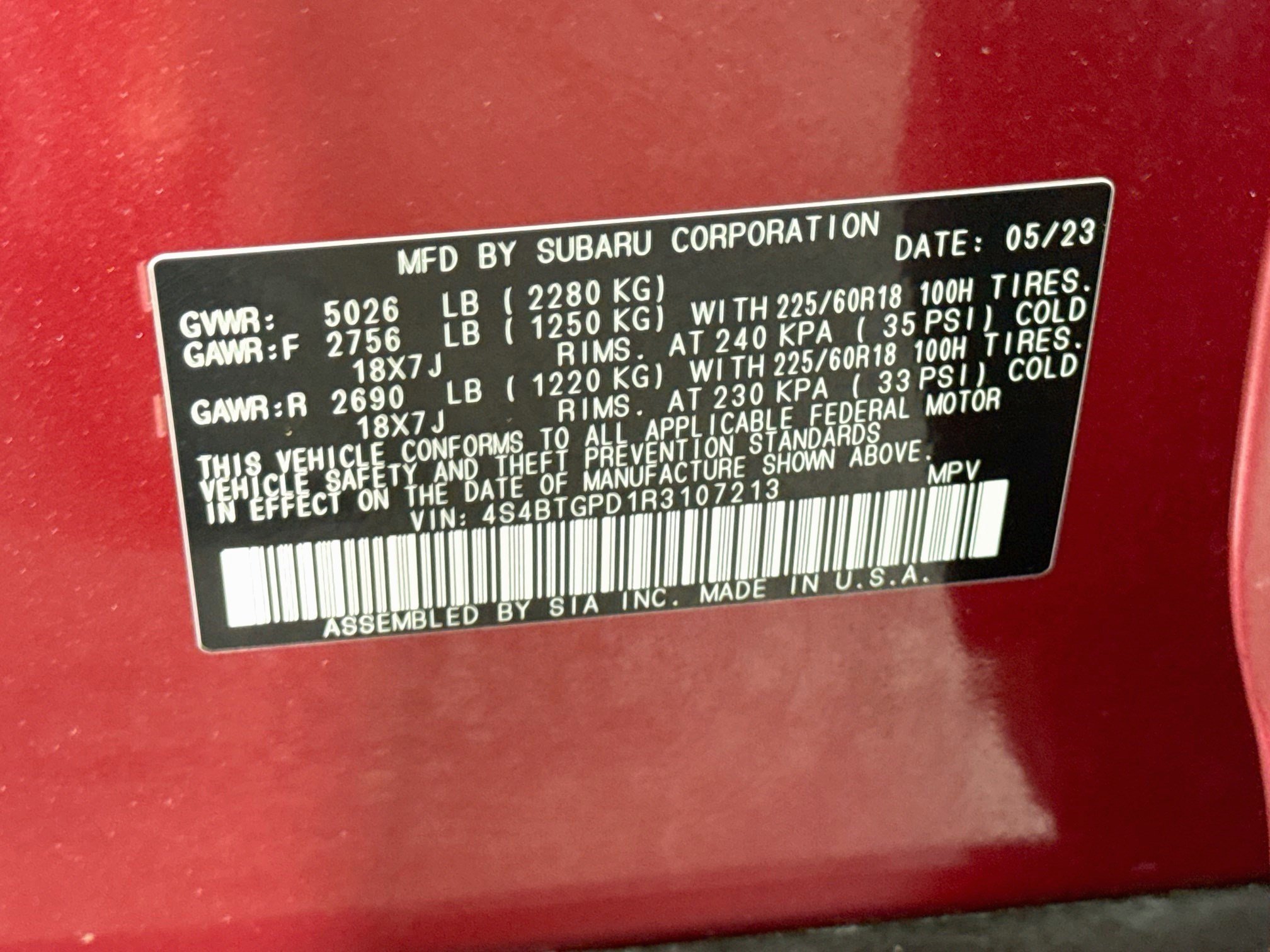 Used 2024 Subaru Outback Touring XT AWD/4WD image 40