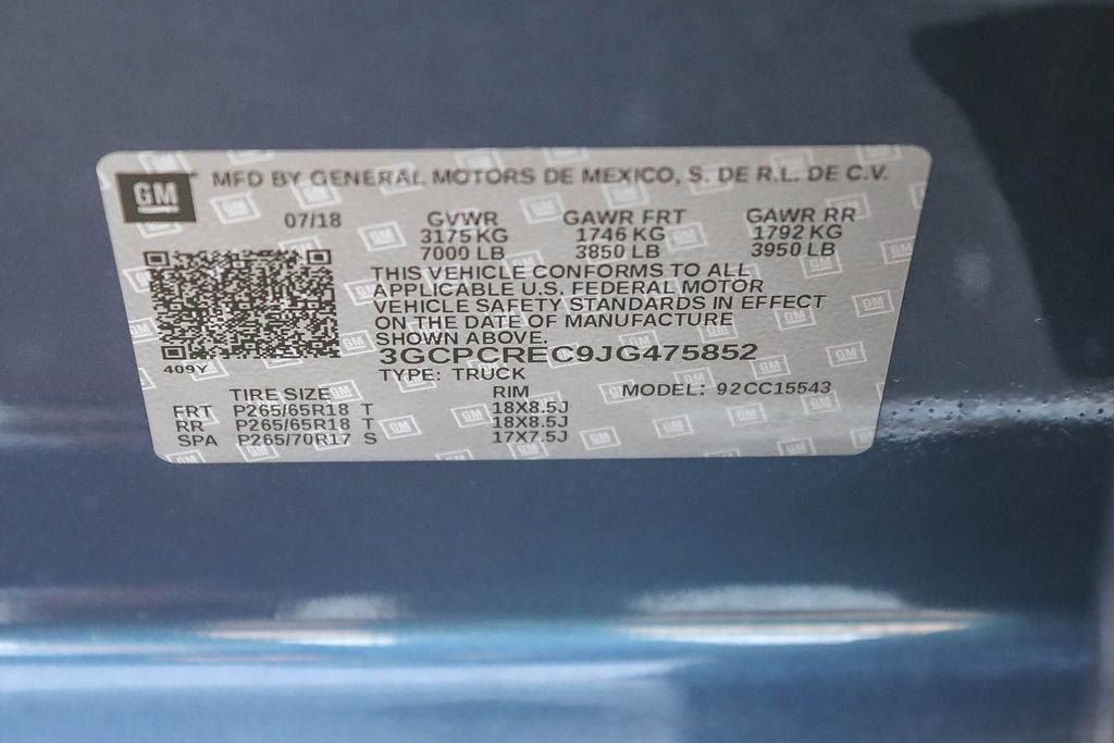 Used 2018 Chevrolet Silverado 1500 LT w/ All Star Edition image 11