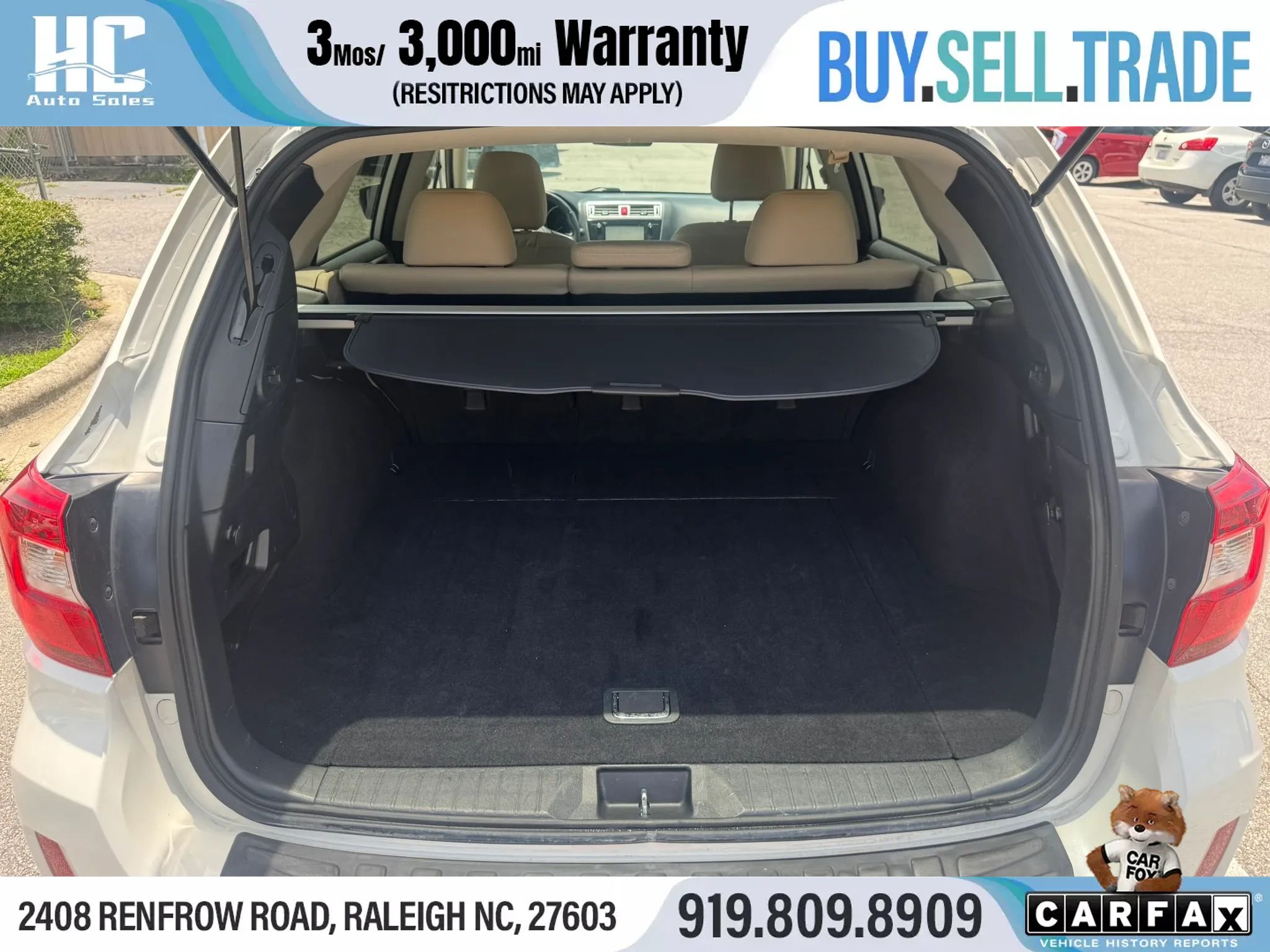 Used 2015 Subaru Outback 2.5i Limited w/ Protection Package #2 AWD/4WD image 18