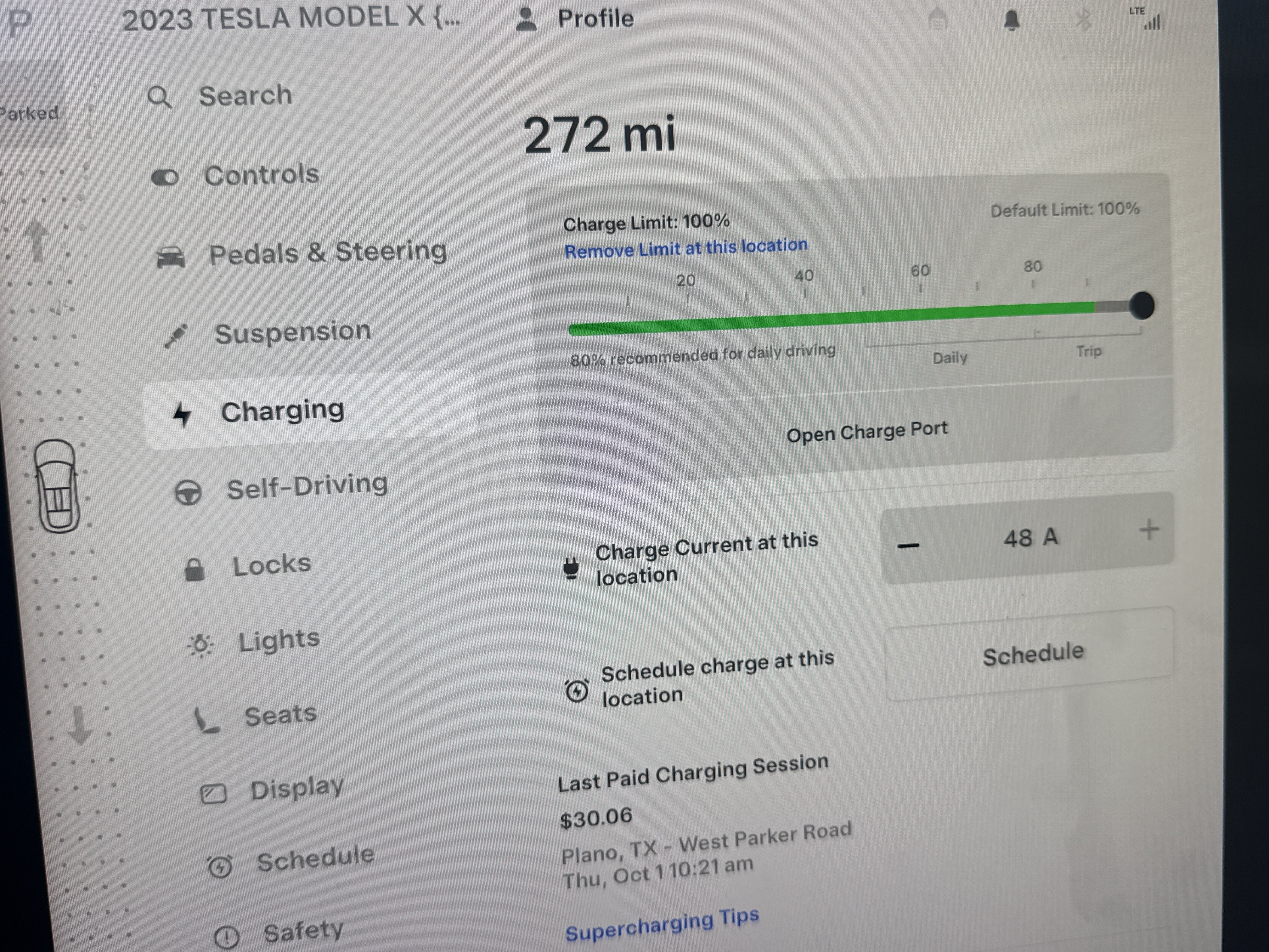 Used 2023 Tesla Model X AWD/4WD image 88
