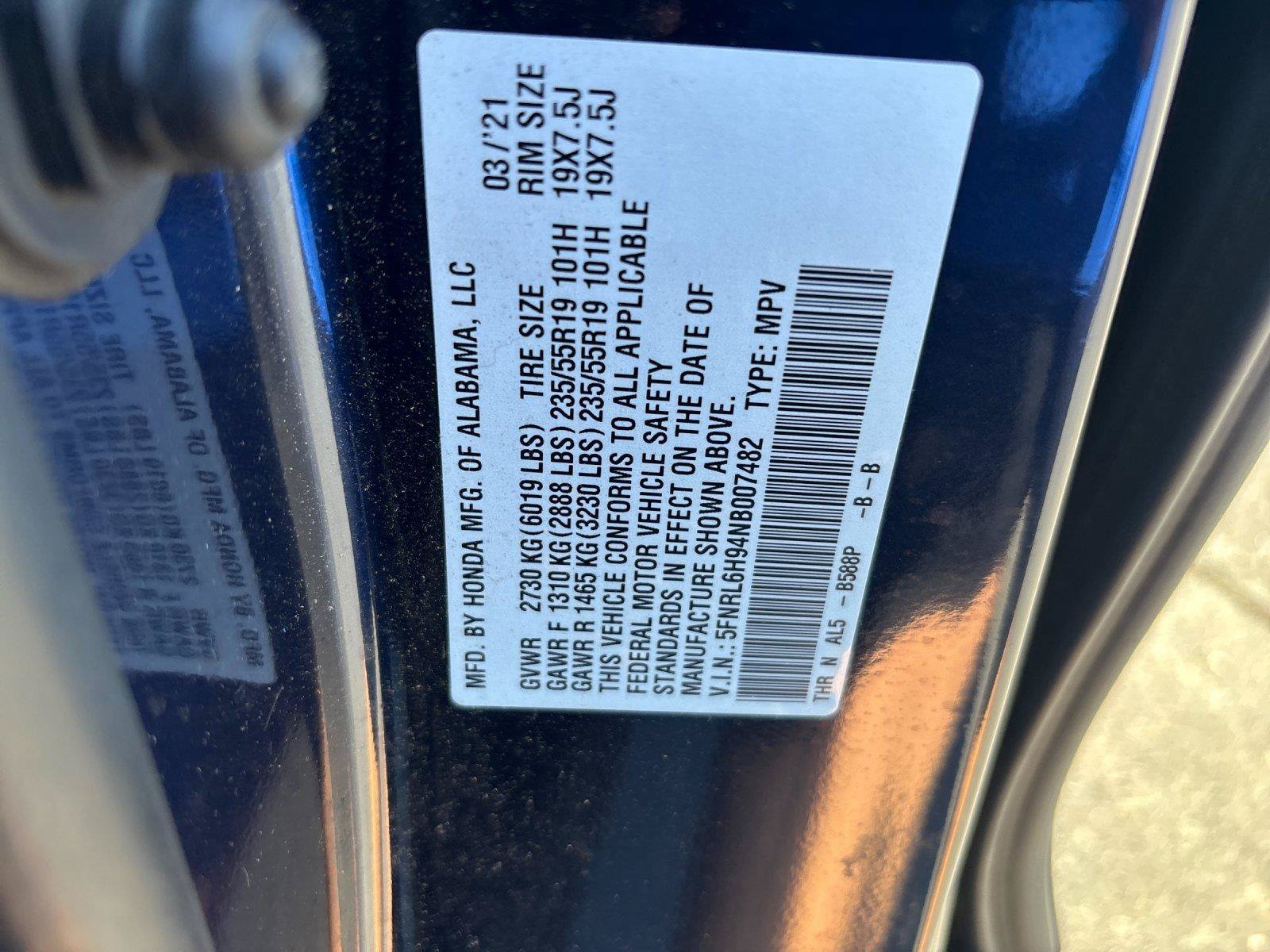Used 2022 Honda Odyssey Elite image 11