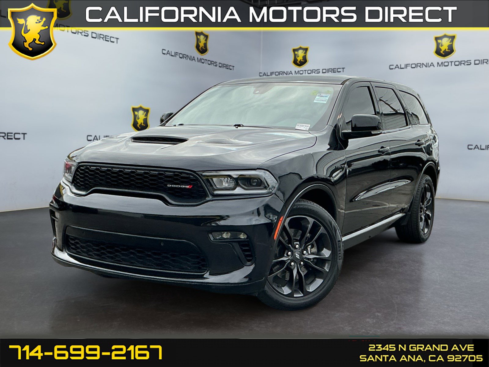 Used 2021 Dodge Durango R/T w/ Blacktop Package RWD image 1