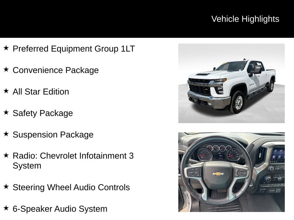 Used 2020 Chevrolet Silverado 2500 LT w/ All Star Edition AWD/4WD image 9