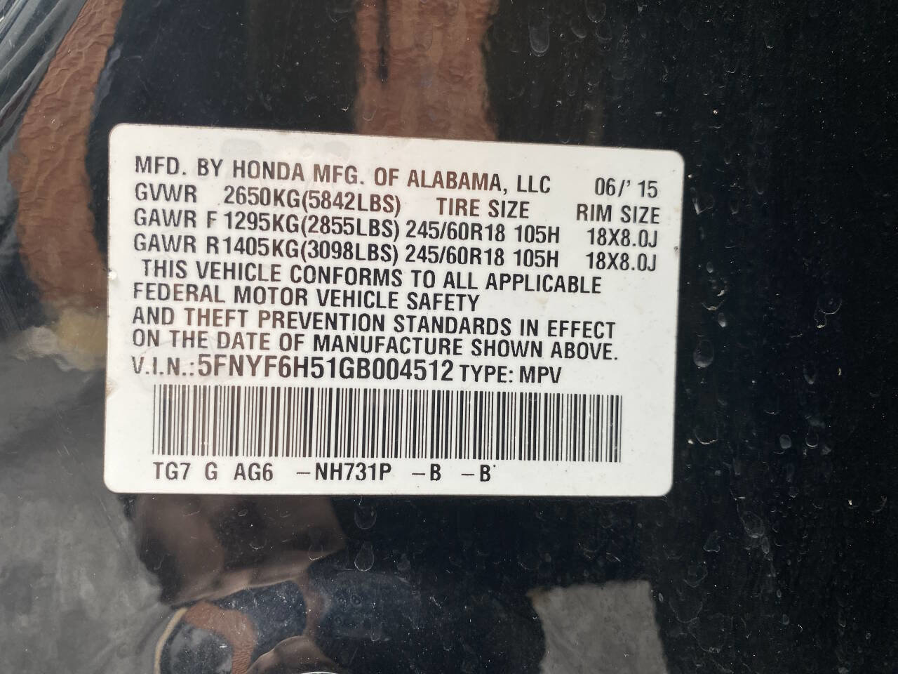 Used 2016 Honda Pilot EX-L image 36