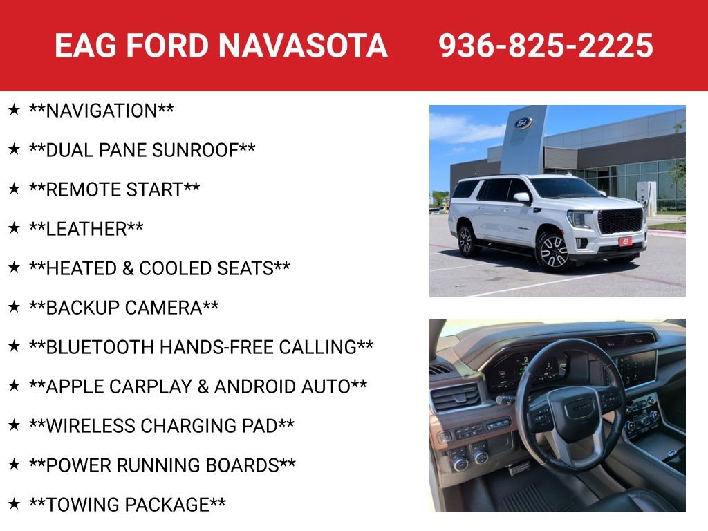 Used 2022 GMC Yukon XL Denali AWD/4WD image 4