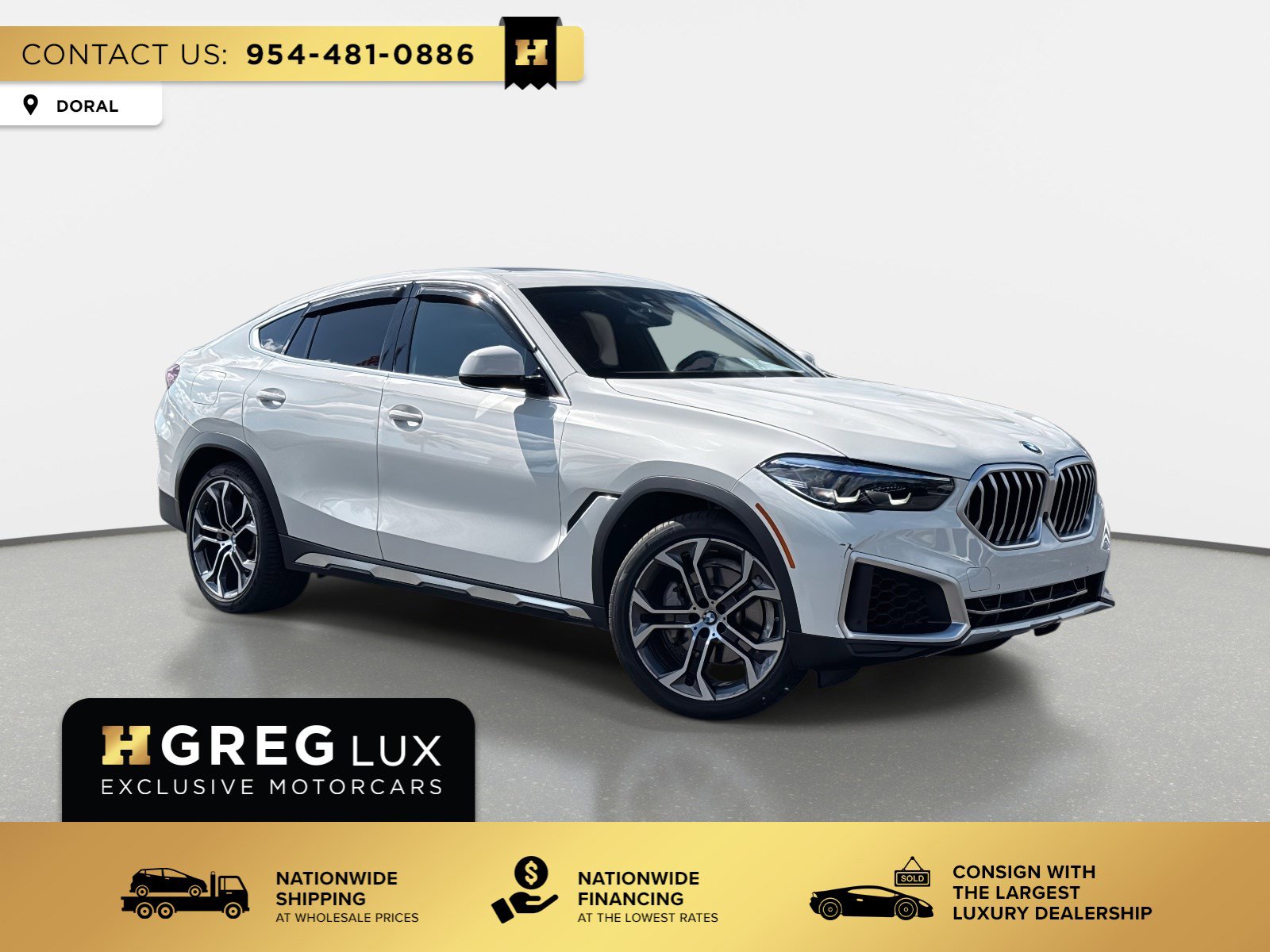 Used 2023 BMW X6 xDrive40i w/ Premium Package image 1