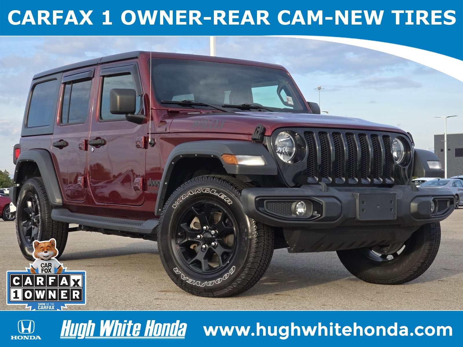 Used 2021 Jeep Wrangler Unlimited Sport image 1