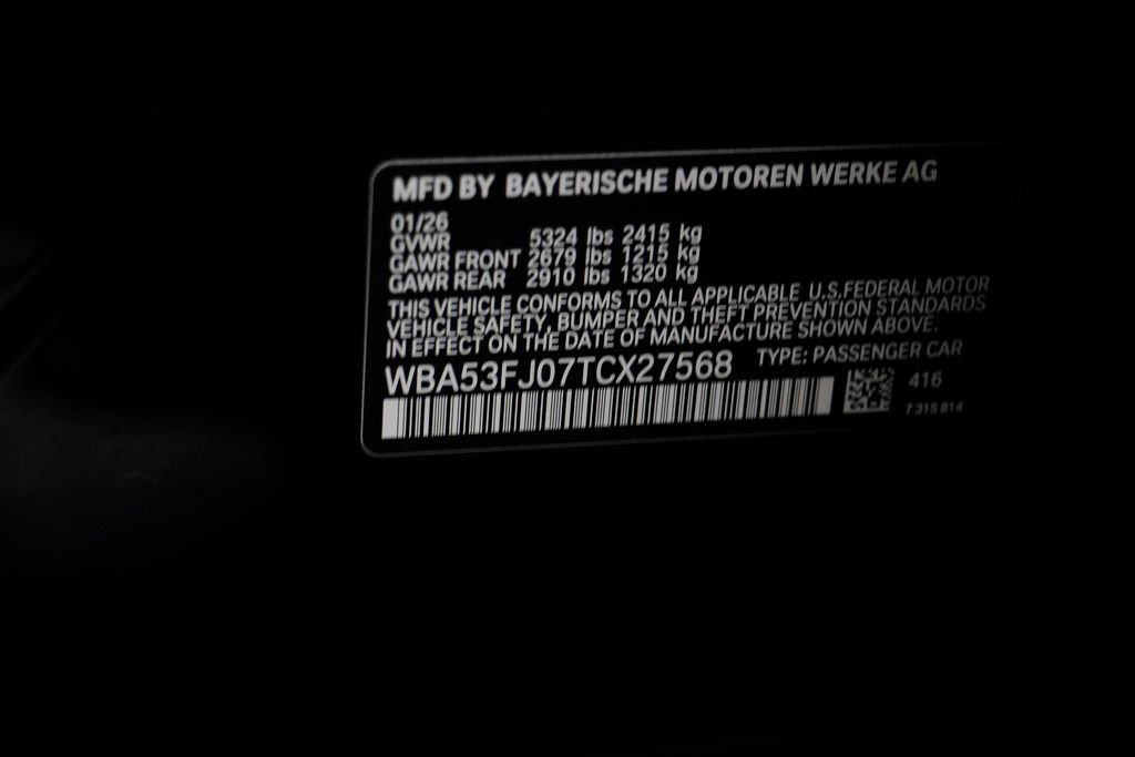 New 2026 BMW 530i xDrive w/ M Sport Package AWD/4WD image 24