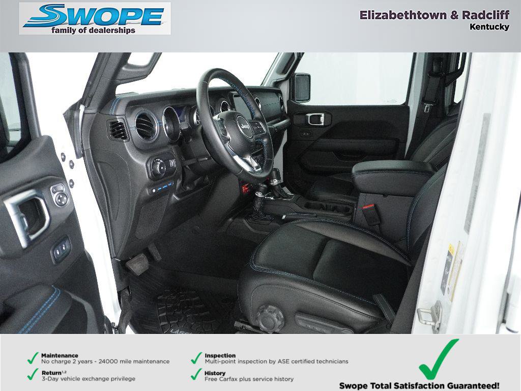 Used 2023 Jeep Wrangler Unlimited Rubicon 4xe w/ Cold Weather Group image 13