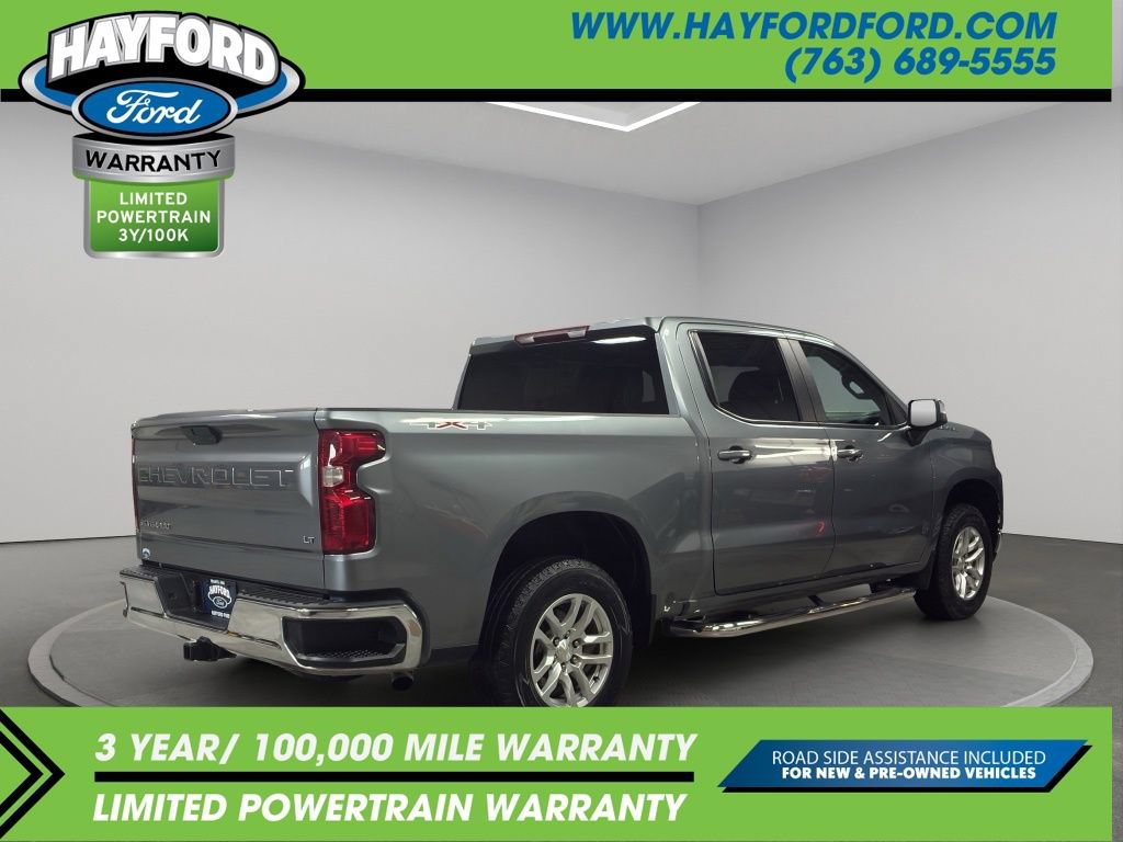 Used 2021 Chevrolet Silverado 1500 LT AWD/4WD image 3