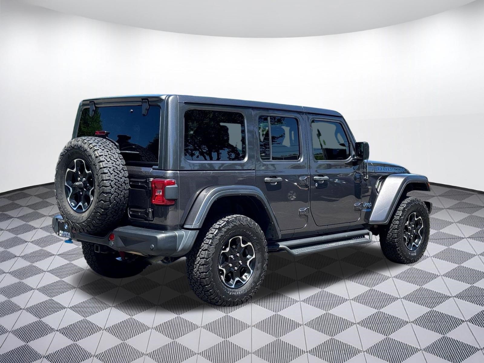 Used 2021 Jeep Wrangler Unlimited Rubicon 4xe w/ Steel Bumper Group AWD/4WD image 9