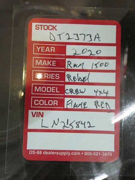 Used 2020 RAM 1500 Rebel w/ Rebel Level 2 Equipment Group image 29