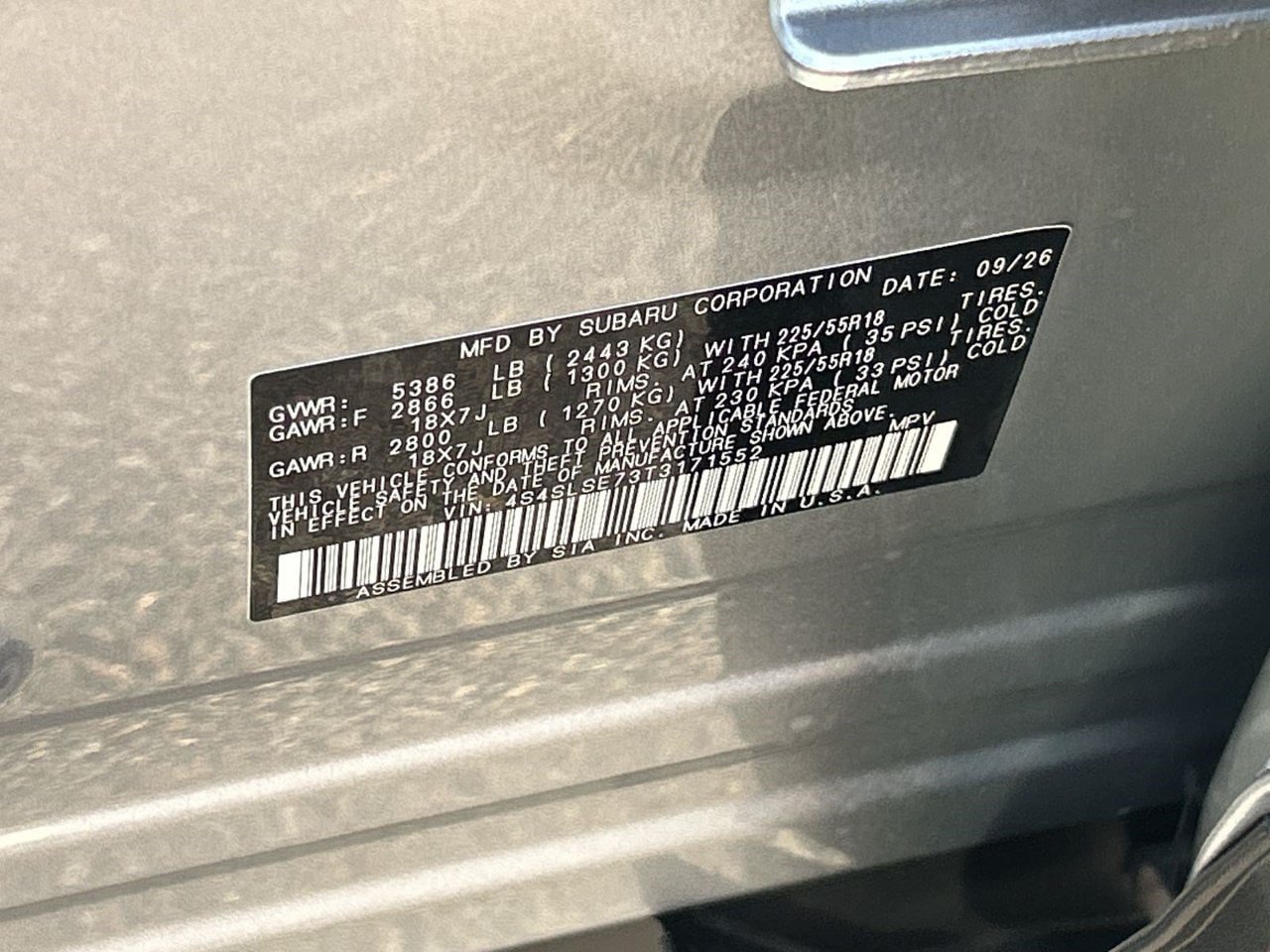 New 2026 Subaru Forester Touring AWD/4WD image 28